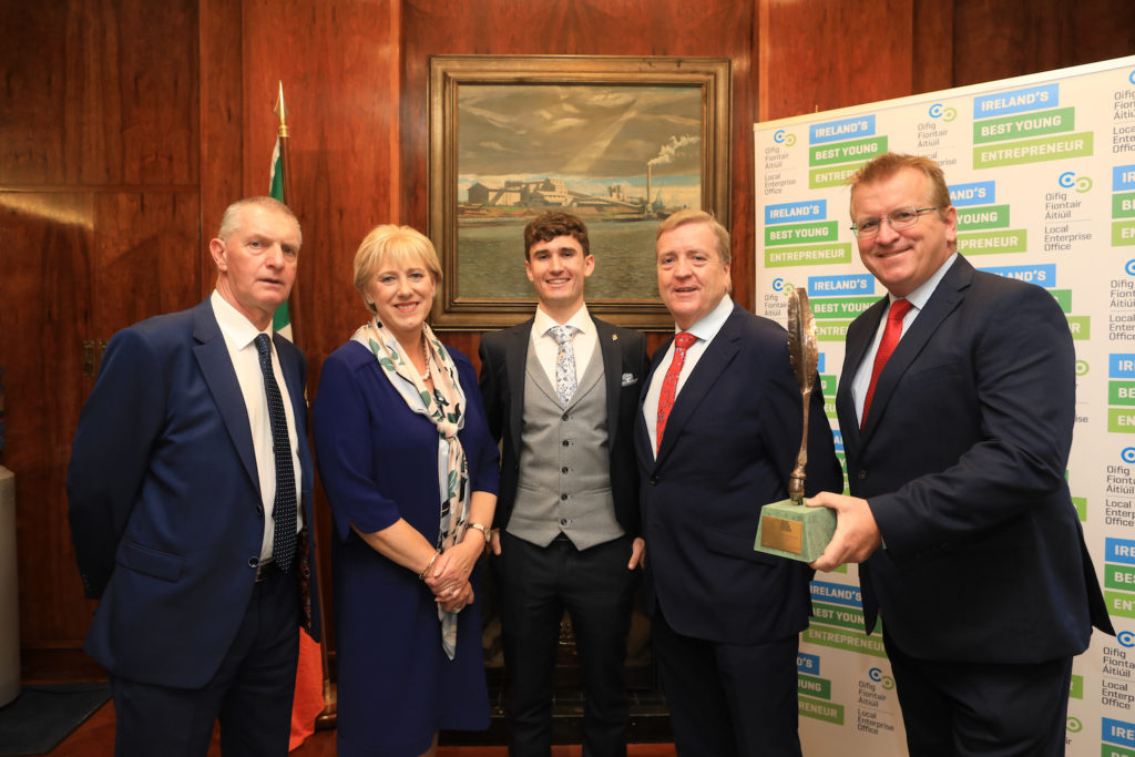 Eoghan Mulcahy in running for Ireland’s Best Young Entrepreneur 2019