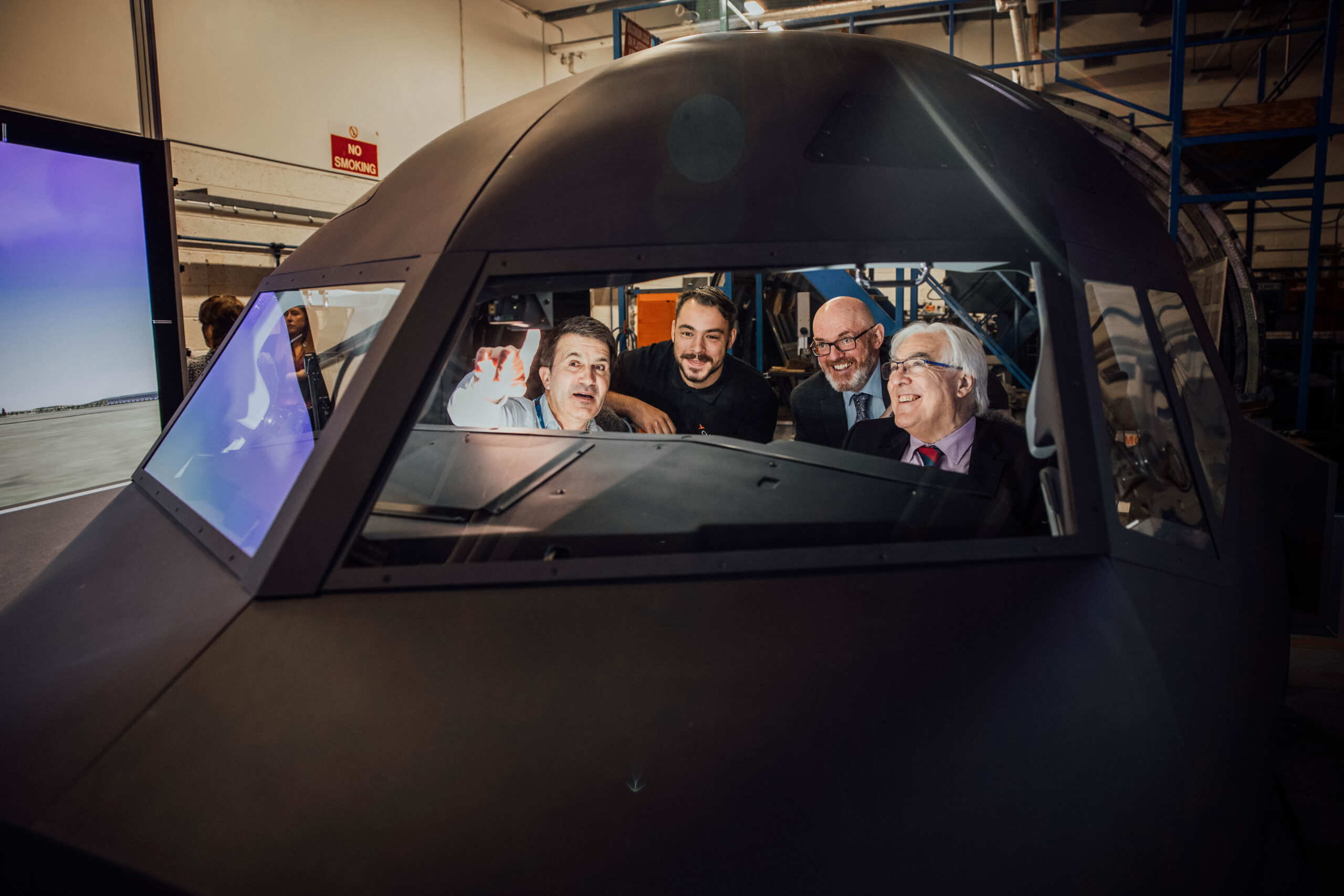 Aviation Centre of Excellence acquires new Boeing flight simulator